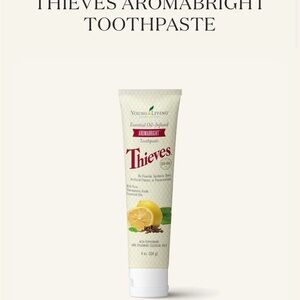Young Living Thieves AromaBright Toothpaste with Lemon and Clove